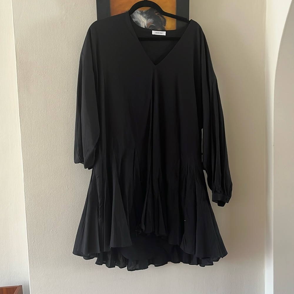 Anine Bing long sleeve mini dress